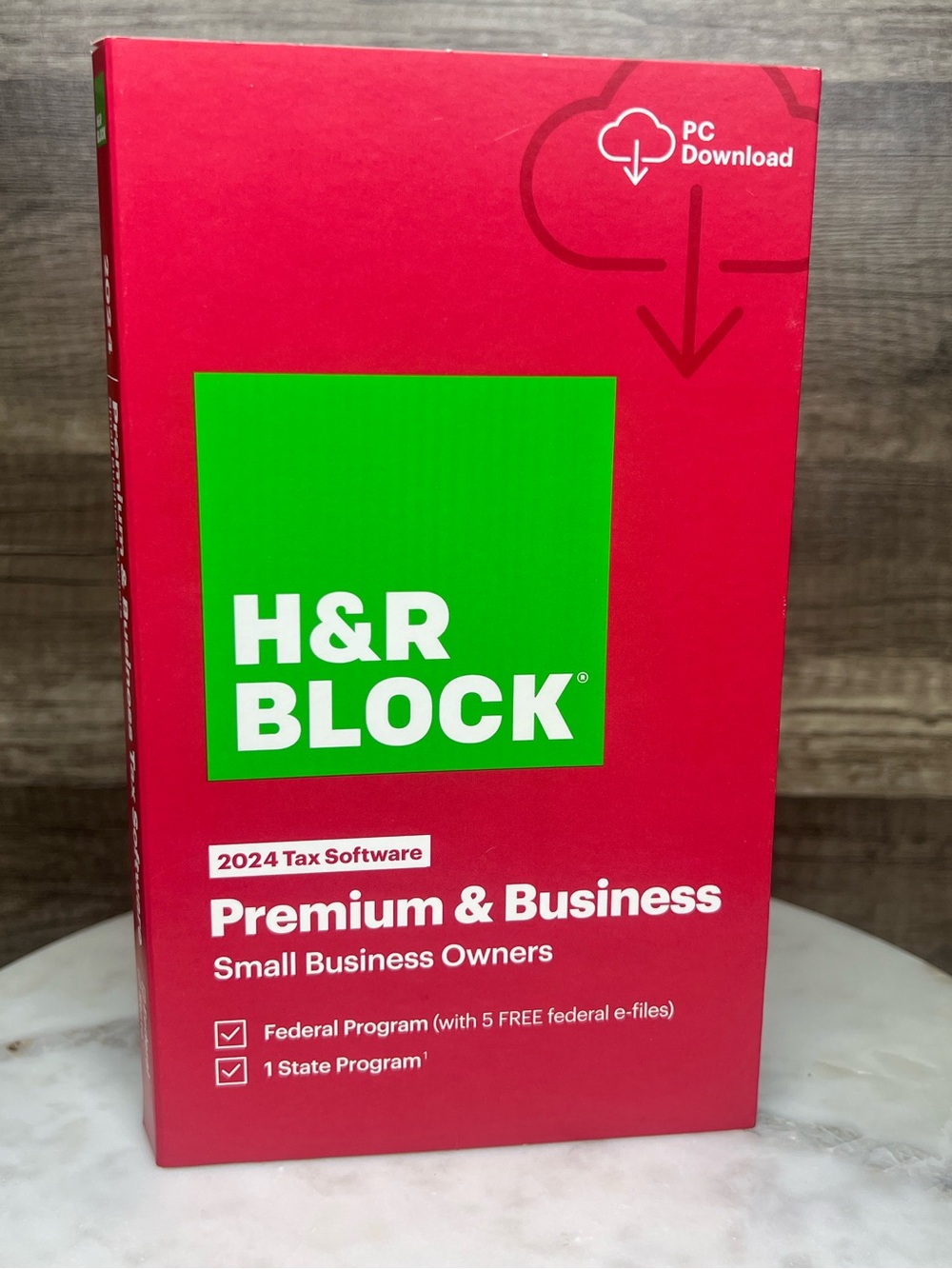 H&R Block Tax Software Premium & Business 2024 PC ONLY BRAND NEW